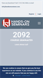 Mobile Screenshot of handsonseminars.com